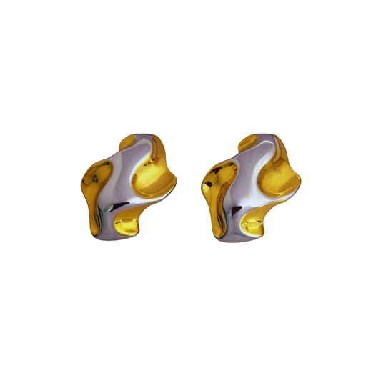 ARETES ESPEJISMO DORADO