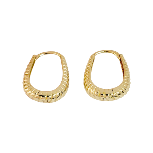 ARETES HALINA DORADA