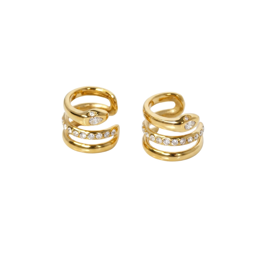 EAR CUFFS QORI AMARU