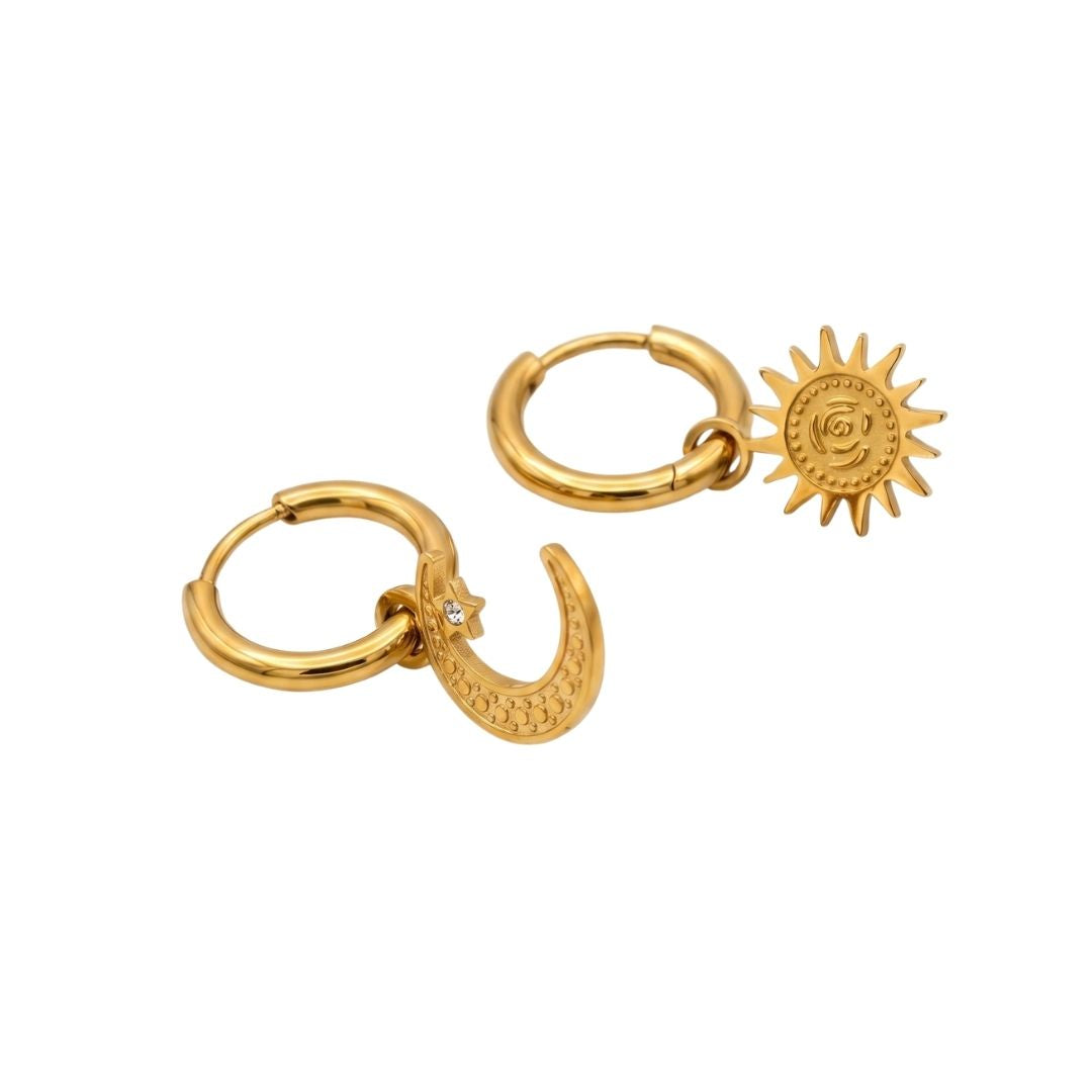 SUN AND MOON EARRINGS